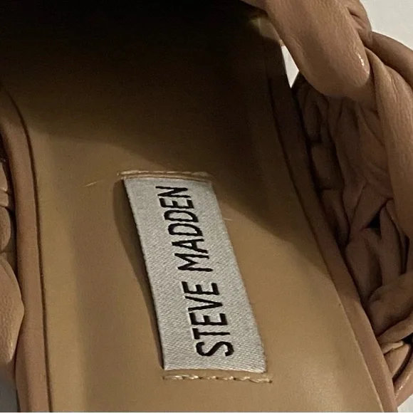 STEVE MADDEN Marina Sandals, Woven, Braided, Sz 7, Flats, Minimalist, Boho - Picture 10 of 14